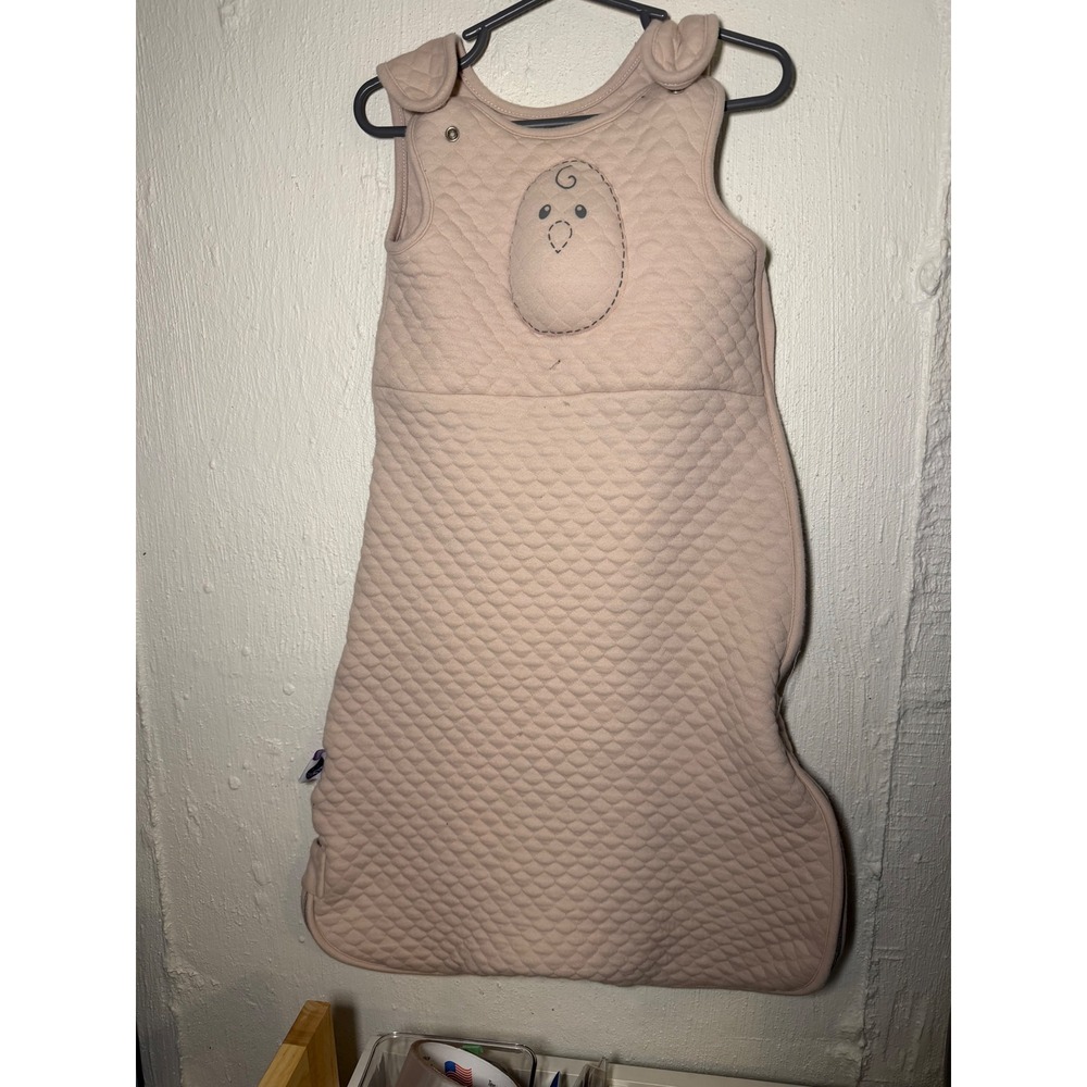 Nested Bean Zen Sack Quilted Weighted Sleep Sack Blush Pink 6-15 Months 1.0 TOG